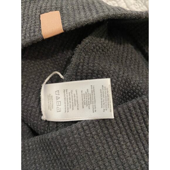 Lunya Restore Thermal Draped Jogger Medium Gray Waffle Knit Lounge Pants Comfort - Picture 11 of 16